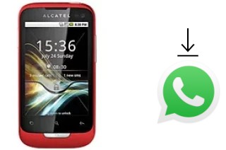 Comment installer WhatsApp dans un alcatel OT-985