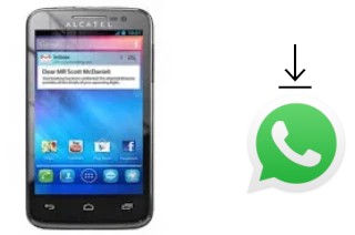 Comment installer WhatsApp dans un alcatel One Touch M'Pop