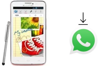 Comment installer WhatsApp dans un alcatel One Touch Scribe Easy