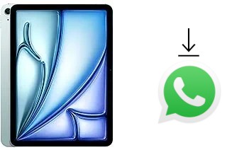 Comment installer WhatsApp dans un Apple iPad Air 11 (2024)