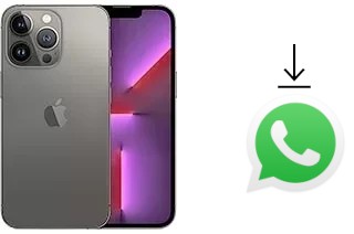 Comment installer WhatsApp dans un Apple iPhone 13 Pro