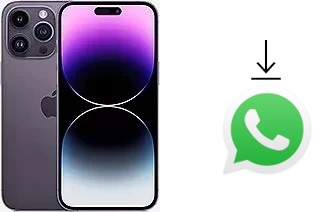 Comment installer WhatsApp dans un Apple iPhone 14 Pro Max