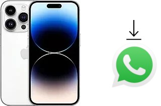 Comment installer WhatsApp dans un Apple iPhone 14 Pro