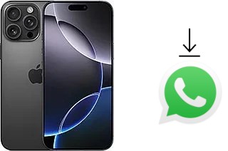 Comment installer WhatsApp dans un Apple iPhone 16 Pro Max