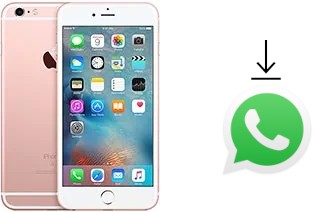 Comment installer WhatsApp dans un Apple iPhone 6s Plus