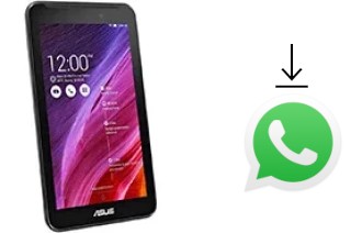 Comment installer WhatsApp dans un Asus Fonepad 7 (2014)