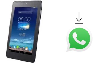 Comment installer WhatsApp dans un Asus Fonepad 7