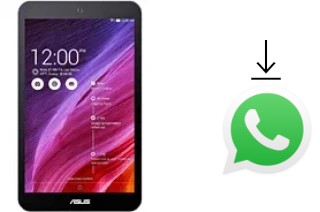 Comment installer WhatsApp dans un Asus Memo Pad 8 ME181C