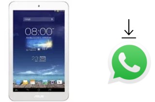 Comment installer WhatsApp dans un Asus Memo Pad 8 ME180A