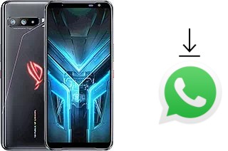 Comment installer WhatsApp dans un Asus ROG Phone 3 ZS661KS