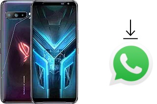 Comment installer WhatsApp dans un Asus ROG Phone 3 Strix