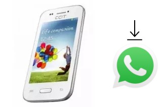 Comment installer WhatsApp dans un CCIT A66