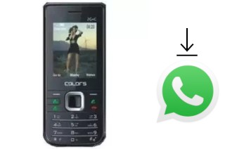 Comment installer WhatsApp dans un Colors Mobile CG301