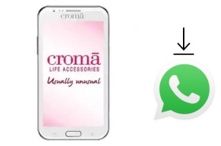 Comment installer WhatsApp dans un Croma CRCB2094