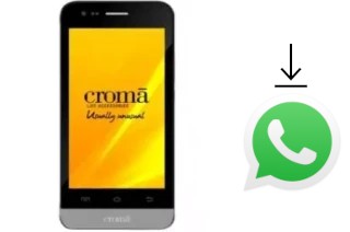 Comment installer WhatsApp dans un Croma CRCB2129