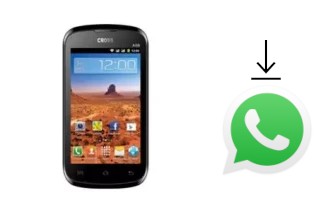 Comment installer WhatsApp dans un Cross A5B