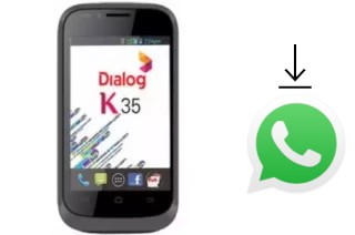 Comment installer WhatsApp dans un Dialog K35