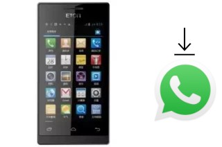 Comment installer WhatsApp dans un Eton T850