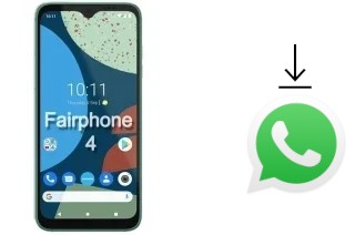 Comment installer WhatsApp dans un Fairphone 4