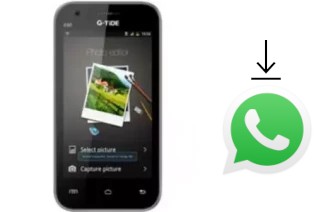 Comment installer WhatsApp dans un G-Tide E60