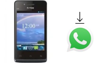 Comment installer WhatsApp dans un G-Tide E70