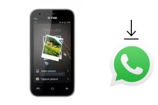 Comment installer WhatsApp dans un G-Tide E9I