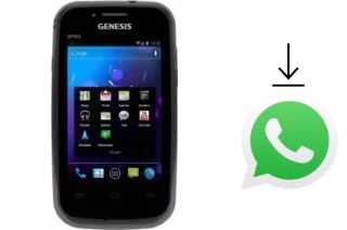 Comment installer WhatsApp dans un Genesis GP-353