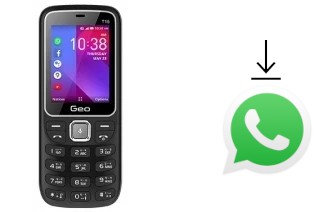 Comment installer WhatsApp dans un Geo Phone T15