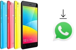 Comment installer WhatsApp dans un Gionee Pioneer P5W