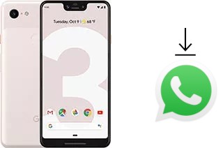 Comment installer WhatsApp dans un Google Pixel 3 XL