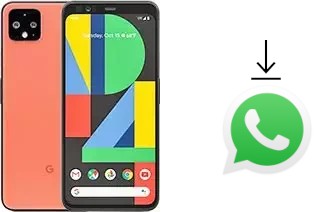 Comment installer WhatsApp dans un Google Pixel 4 XL