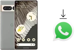 Comment installer WhatsApp dans un Google Pixel 7 Pro