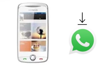 Comment installer WhatsApp dans un Gosco A3522