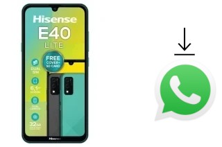 Comment installer WhatsApp dans un HiSense E40 LITE