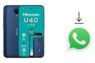 Comment installer WhatsApp dans un HiSense U40 Lite