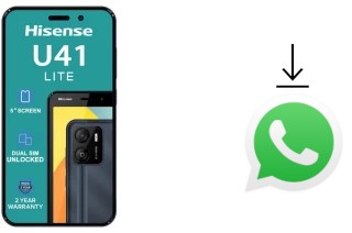 Comment installer WhatsApp dans un HiSense U41 Lite