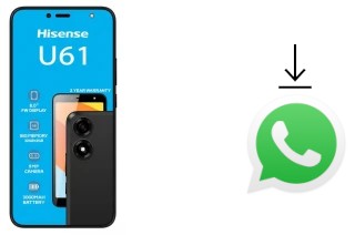 Comment installer WhatsApp dans un HiSense U61