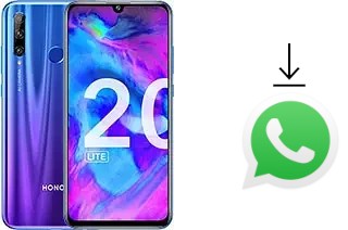 Comment installer WhatsApp dans un Honor 20 lite