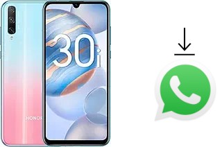 Comment installer WhatsApp dans un Honor 30i