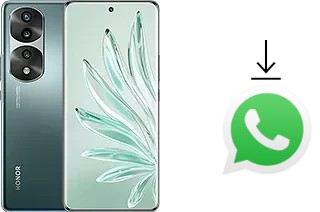 Comment installer WhatsApp dans un Honor 70 Pro+