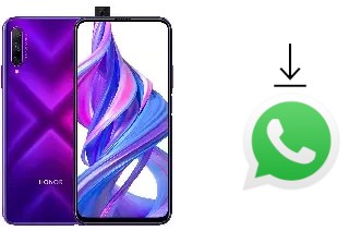 Comment installer WhatsApp dans un Honor 9X Pro