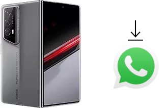 Comment installer WhatsApp dans un Honor Magic V2 RSR Porsche Design