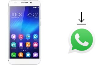 Comment installer WhatsApp dans un Honor 6