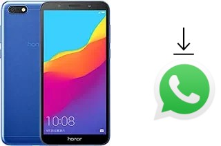 Comment installer WhatsApp dans un Honor 7S