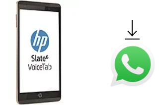 Comment installer WhatsApp dans un HP Slate6 VoiceTab