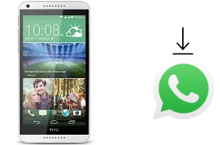 Comment installer WhatsApp dans un HTC Desire 816 dual sim