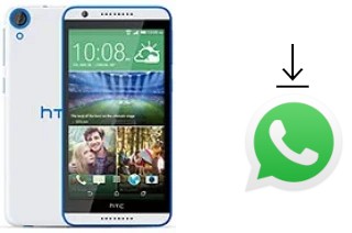 Comment installer WhatsApp dans un HTC Desire 820s dual sim