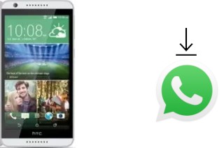 Comment installer WhatsApp dans un HTC Desire 820s