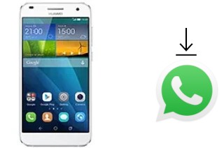 Comment installer WhatsApp dans un Huawei Ascend G7