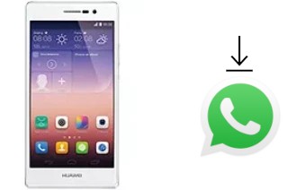 Comment installer WhatsApp dans un Huawei Ascend P7